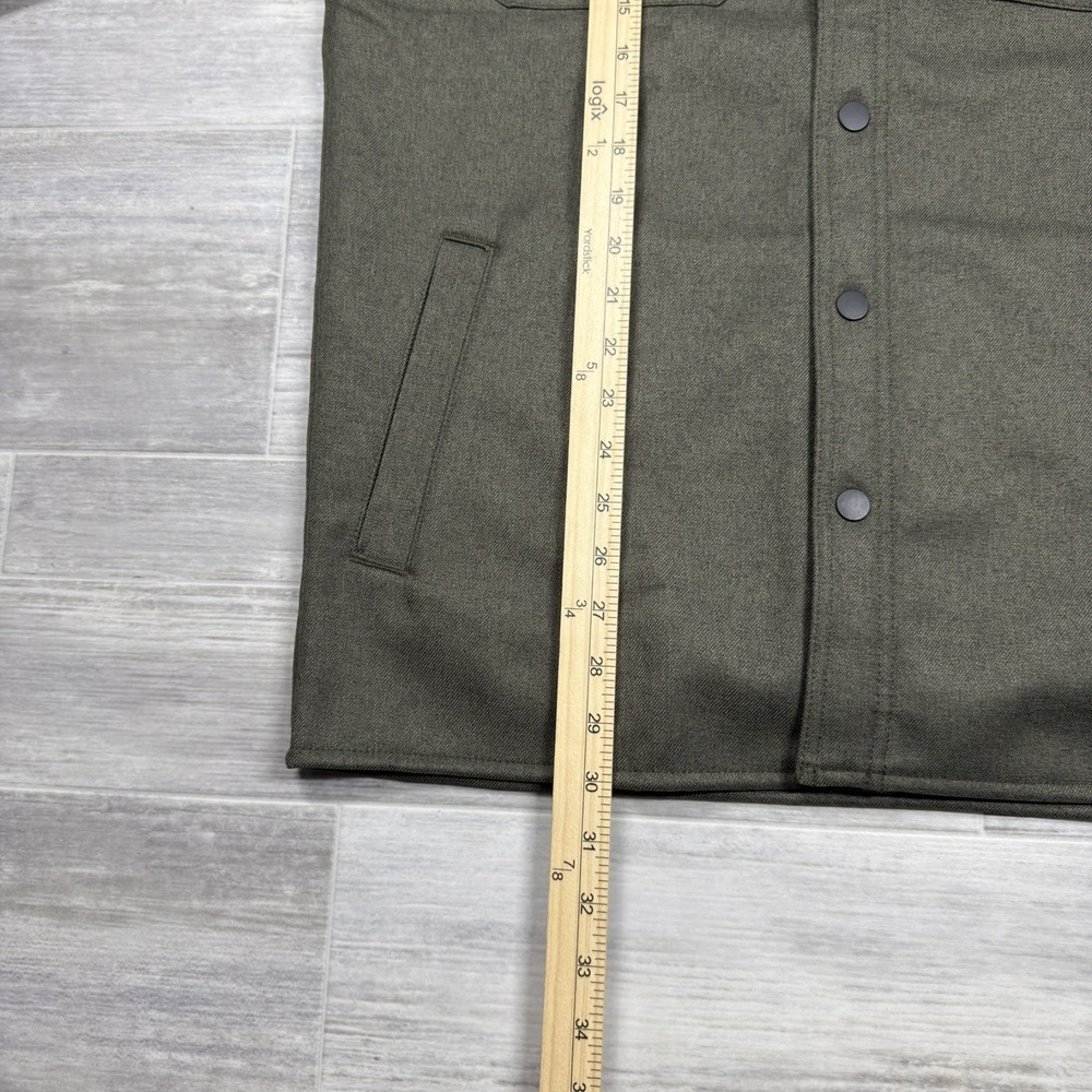 Men's Carhartt Color Moss Rain Defender Hooded Jacket Relaxed Fit Small NWT - Picture 5 of 7